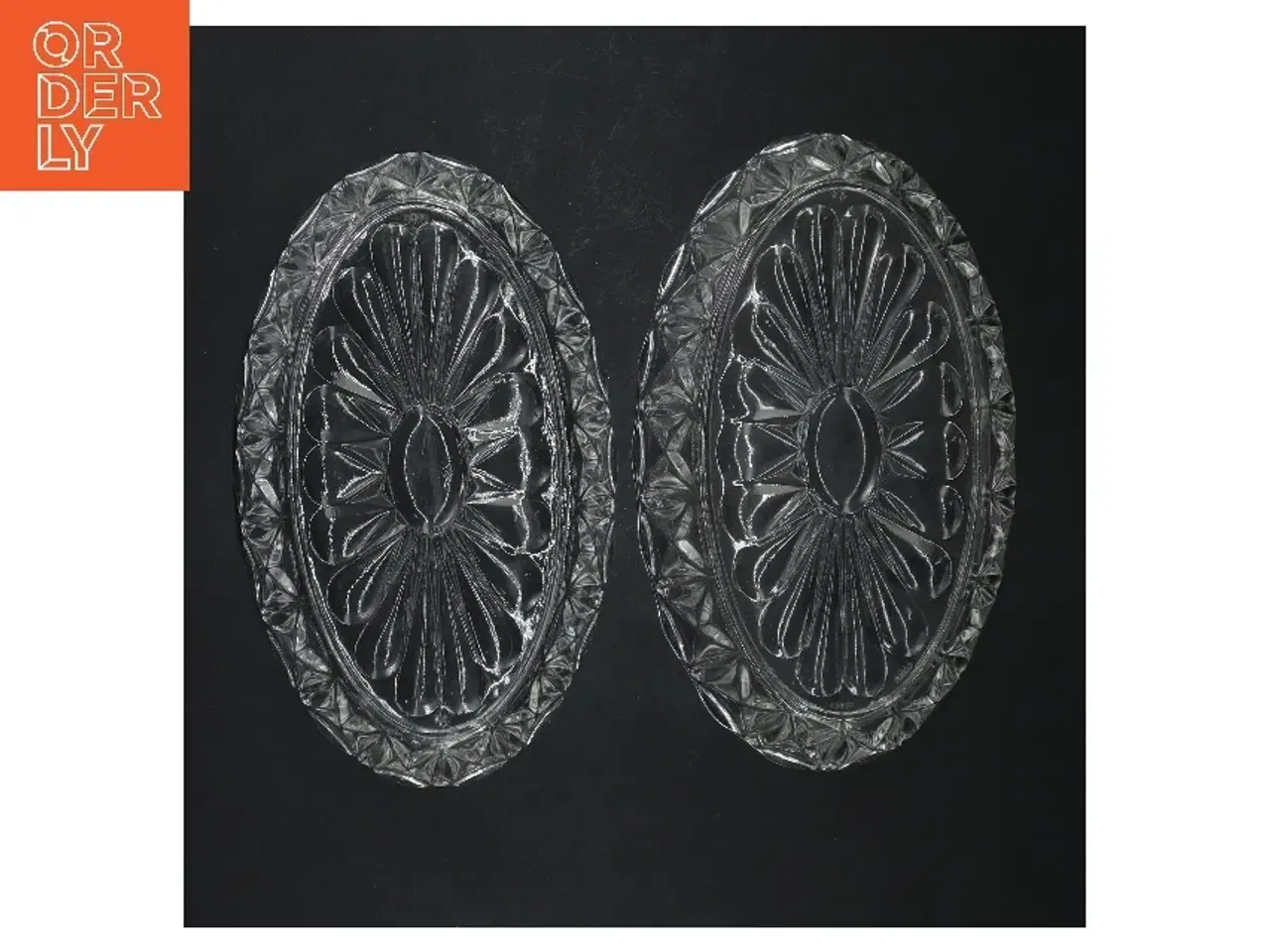 Billede 3 - Glasfade (str. 2 styk, 19,5 cm)