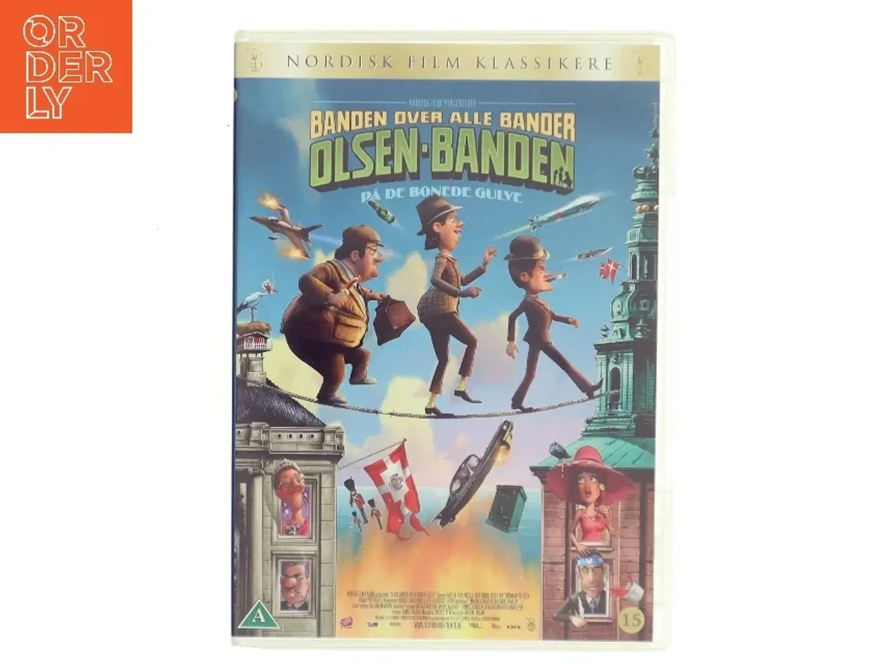 Billede 1 - Olsen-Banden på de bonede gulve med Ikke angivet (DVD)
