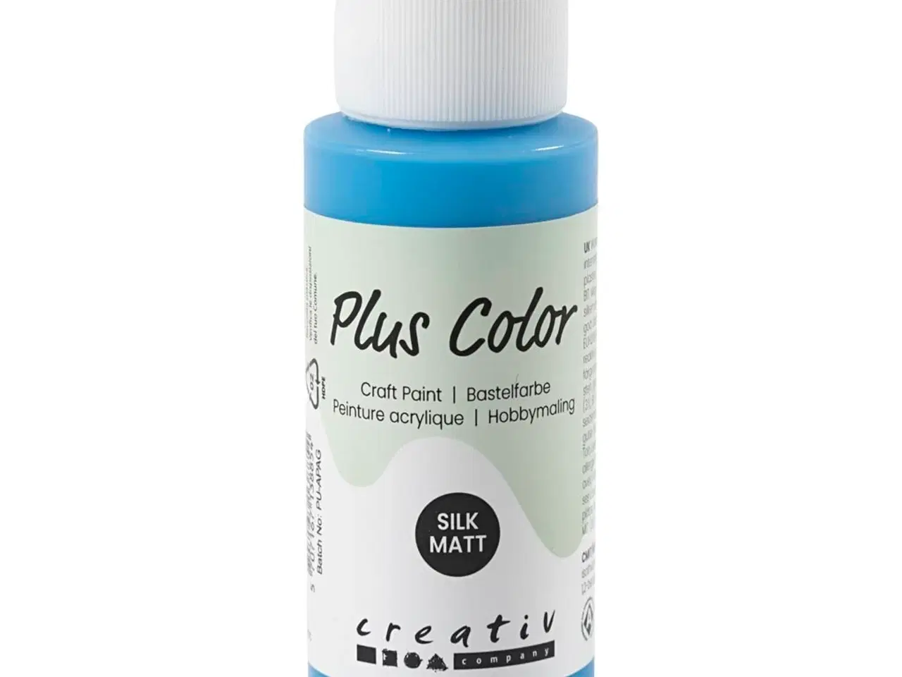 Billede 1 - Plus Color Hobbymaling, primær blå, 60ml/ 1 fl.