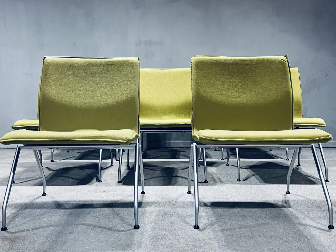 Billede 2 - Tonica Easy chair, lounge, gul/grønlig  Bent Krogh