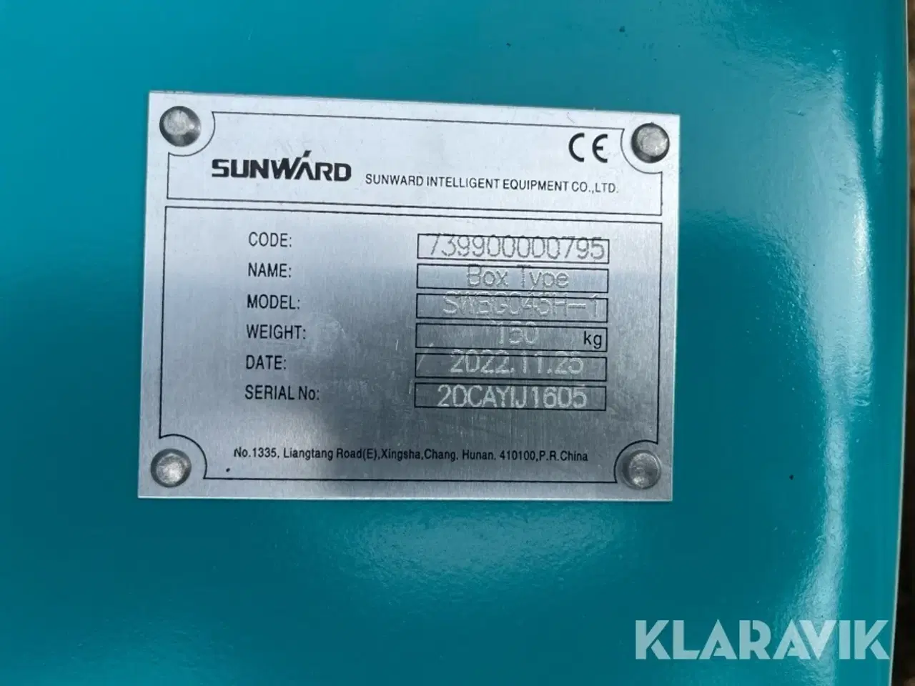 Billede 5 - Oliehammer Sunward SEBG045H-1