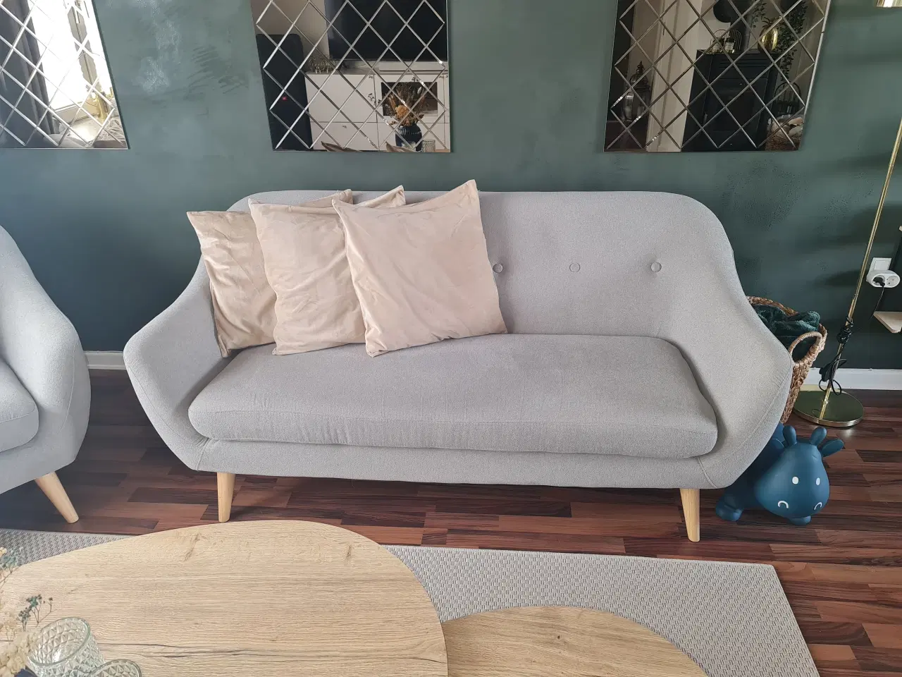 Billede 2 - Sofa med stol