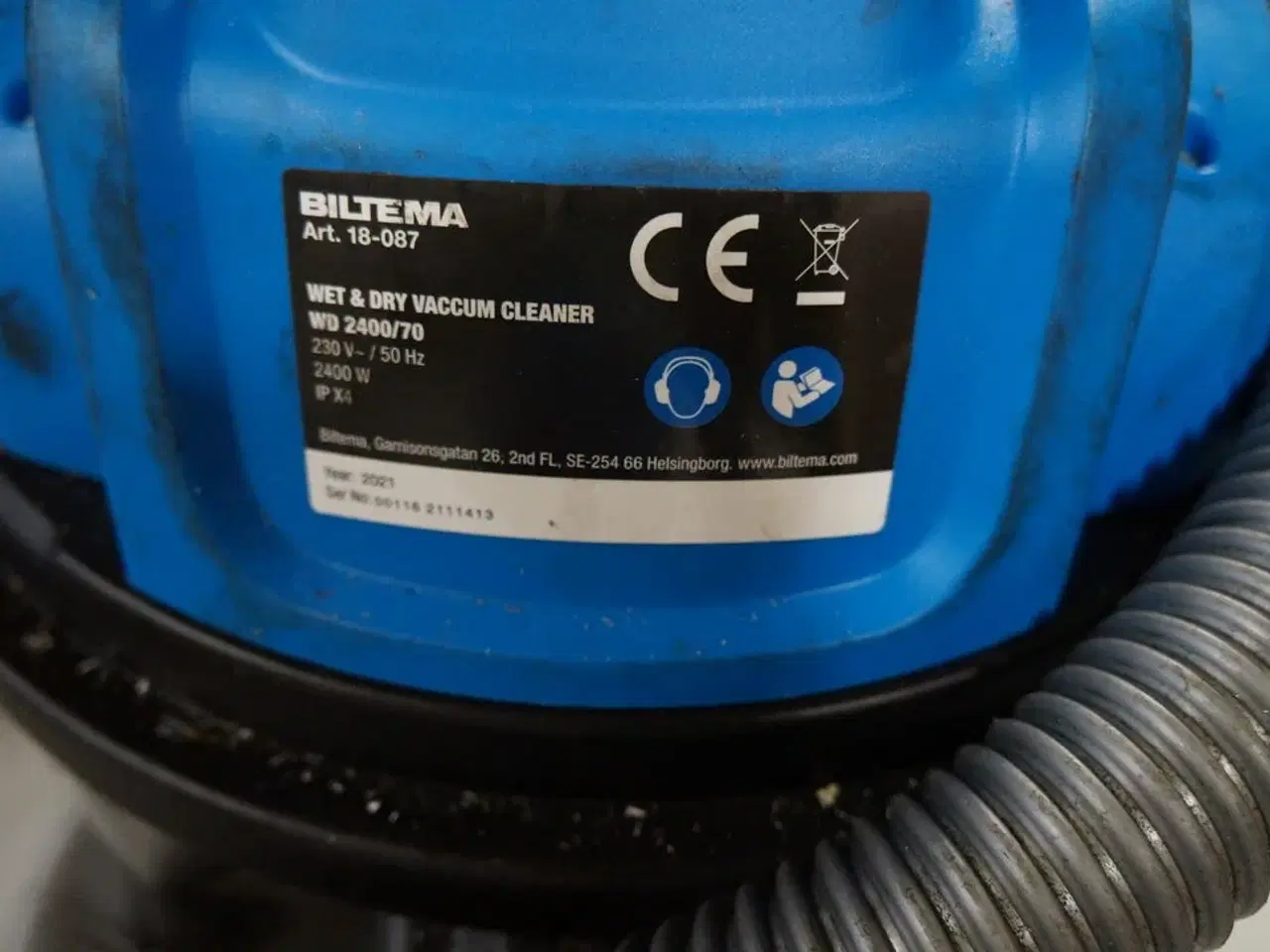 Billede 2 - Våd & Tørsuger BILTEMA WD 2400/70