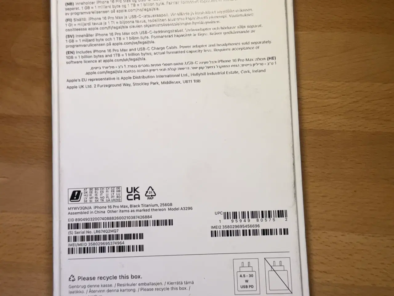 Billede 5 - Lækker Iphone 16 PRO MAX Titanium købt i 2025