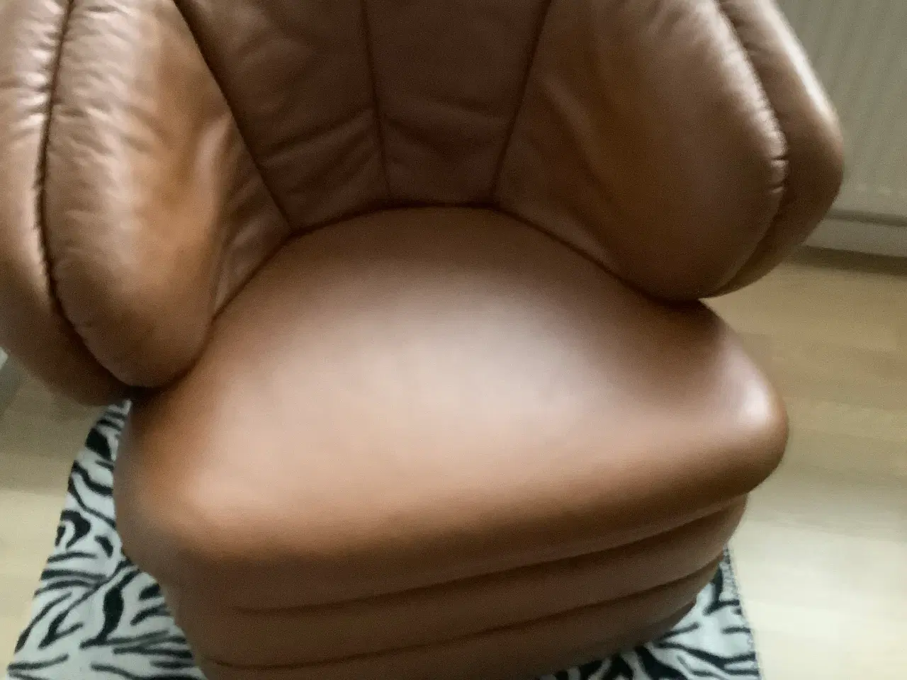 Billede 1 - Lænestol i læder