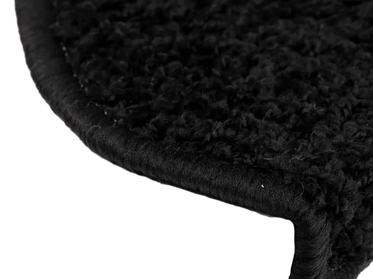 Billede 7 - Trappemåtter 15 stk. 65x21x4 cm sorte halvrunde store