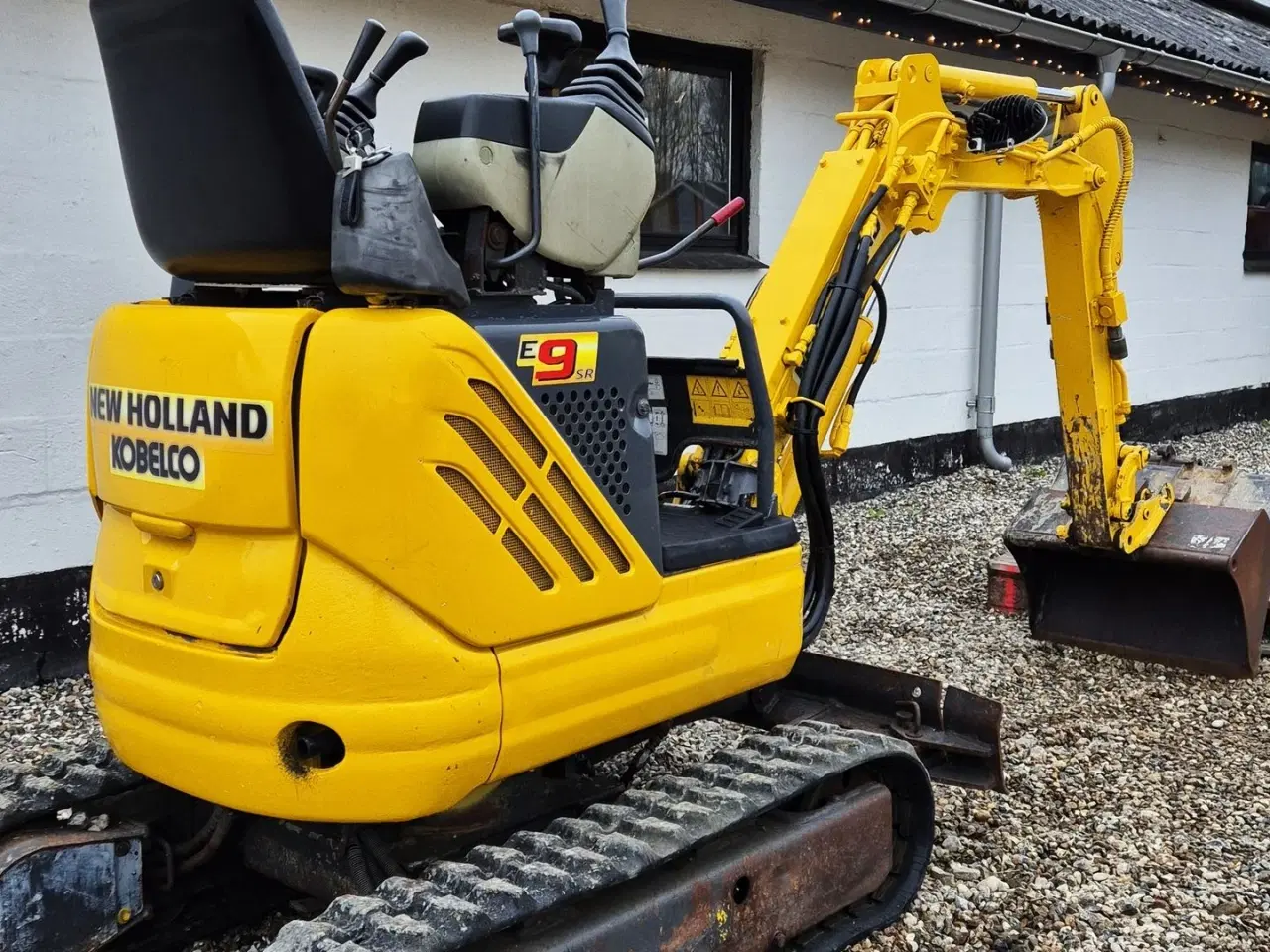 Billede 7 - New Holland E9 SR / 2900 timer / med skovlsæt / pæn stand