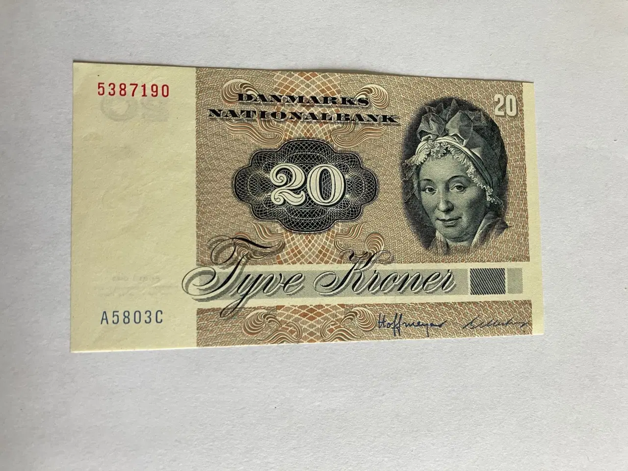 Billede 1 - 20 Kroner A5 1980 - Den svære i serien