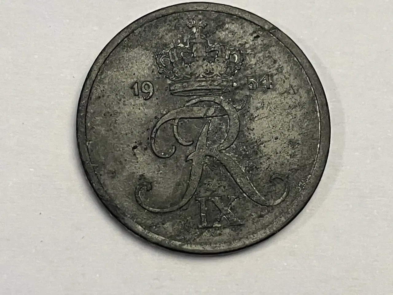 Billede 1 - 2 Øre Danmark 1954