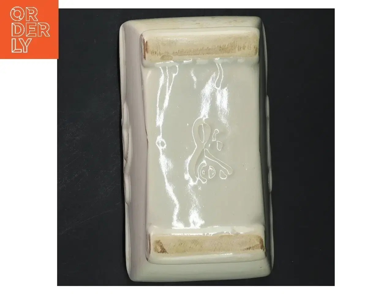 Billede 3 - Hvid keramik urtepotteskjuler (str. 16x9 cm)