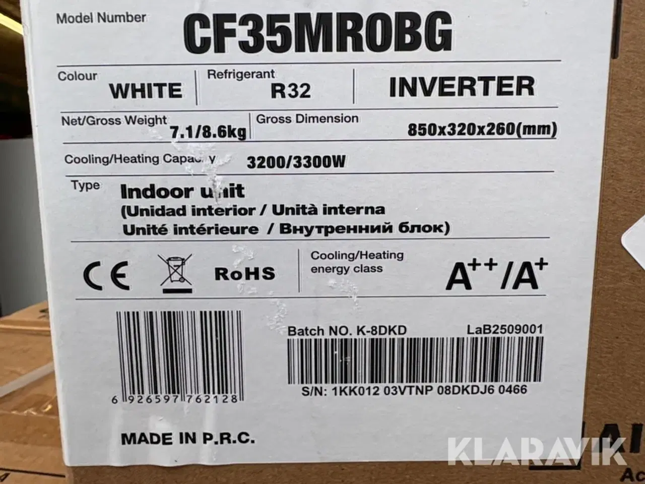 Billede 7 - Varmepumpe Hisense 4AMW81U4RAA luft til luft - multisplit 4