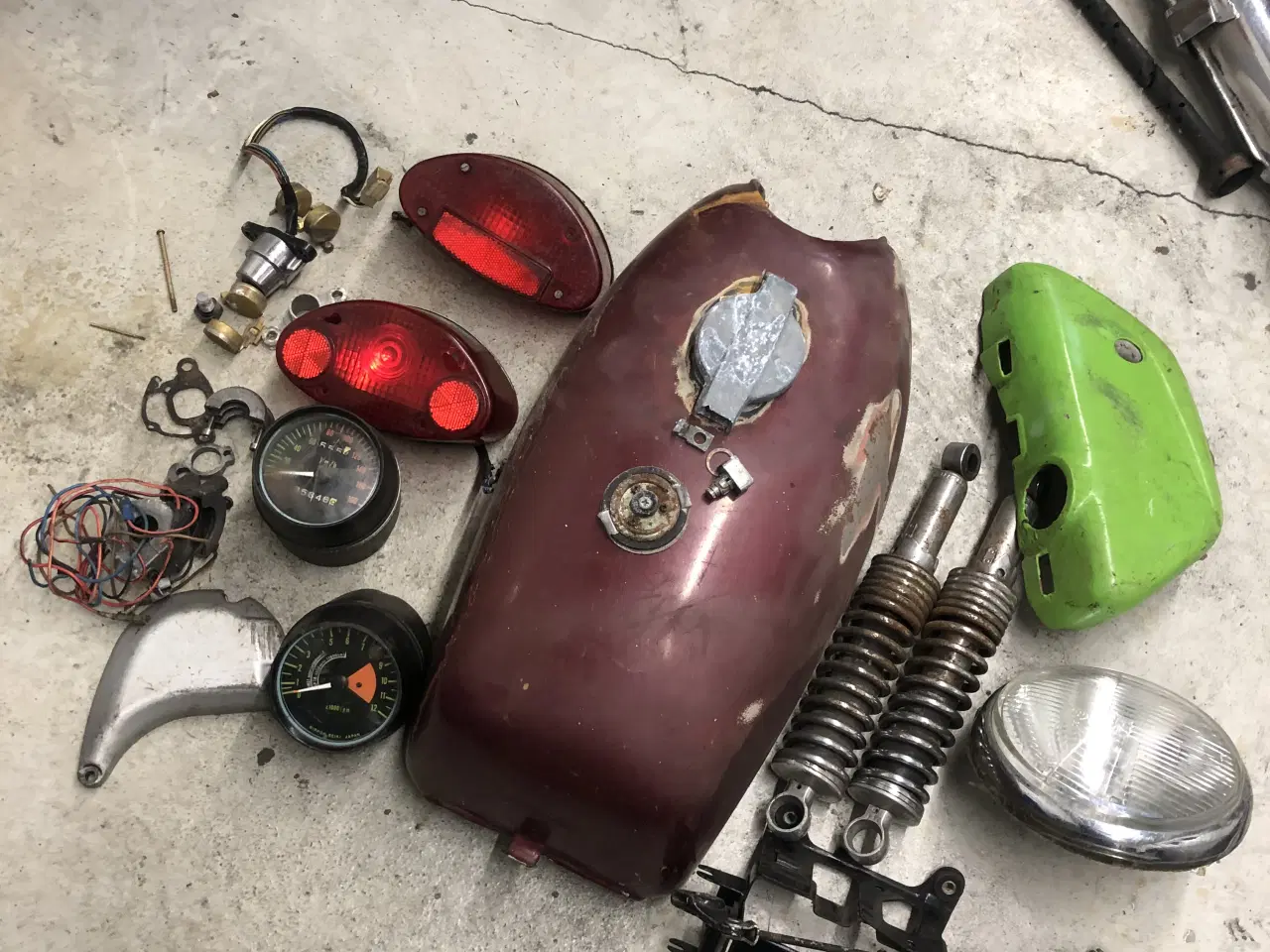 Billede 4 - Reservedele Kawasaki 350S2,500H1