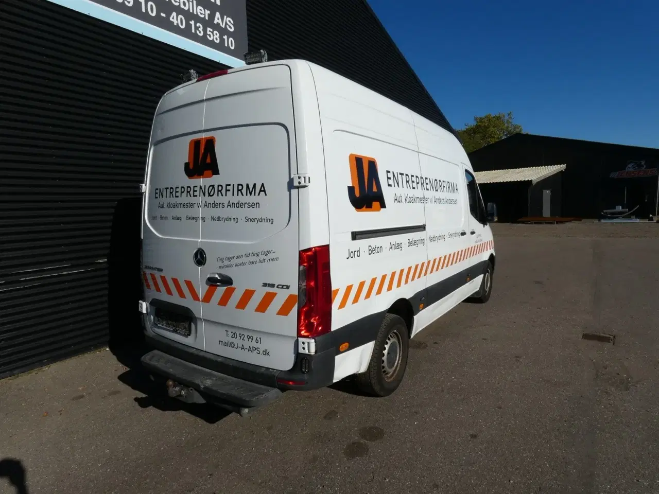 Billede 5 - Mercedes-Benz Sprinter 316 2,1 CDI A2 H2 RWD 163HK Van 6g Aut.