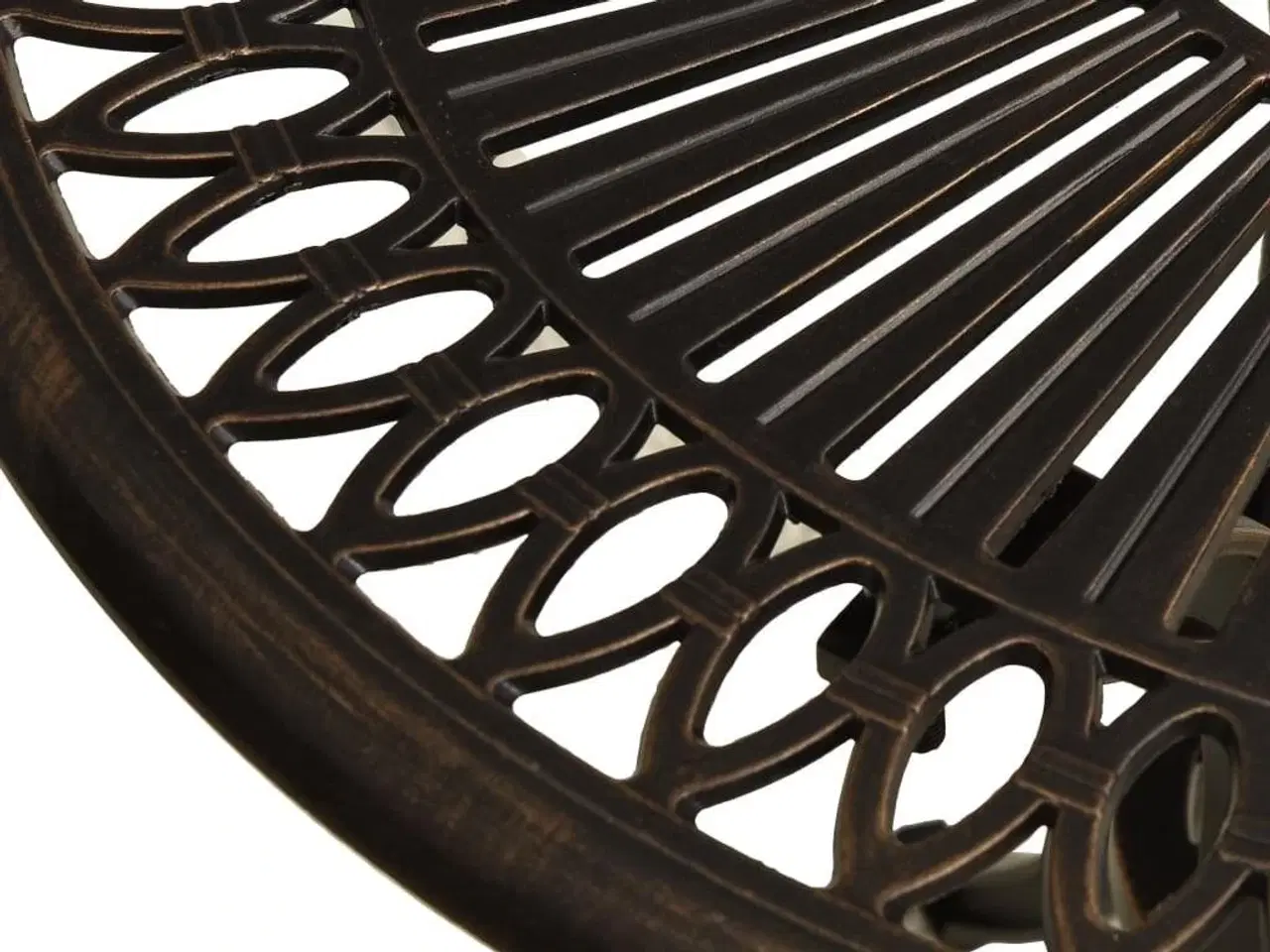 Billede 4 - Havebord 62x62x65 cm støbt aluminium bronzefarvet