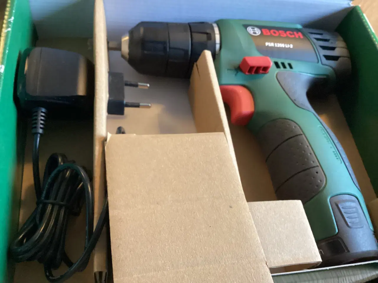 Billede 2 - Bosch PSB 1200 LI-2 Boremaskine 12V Grøn