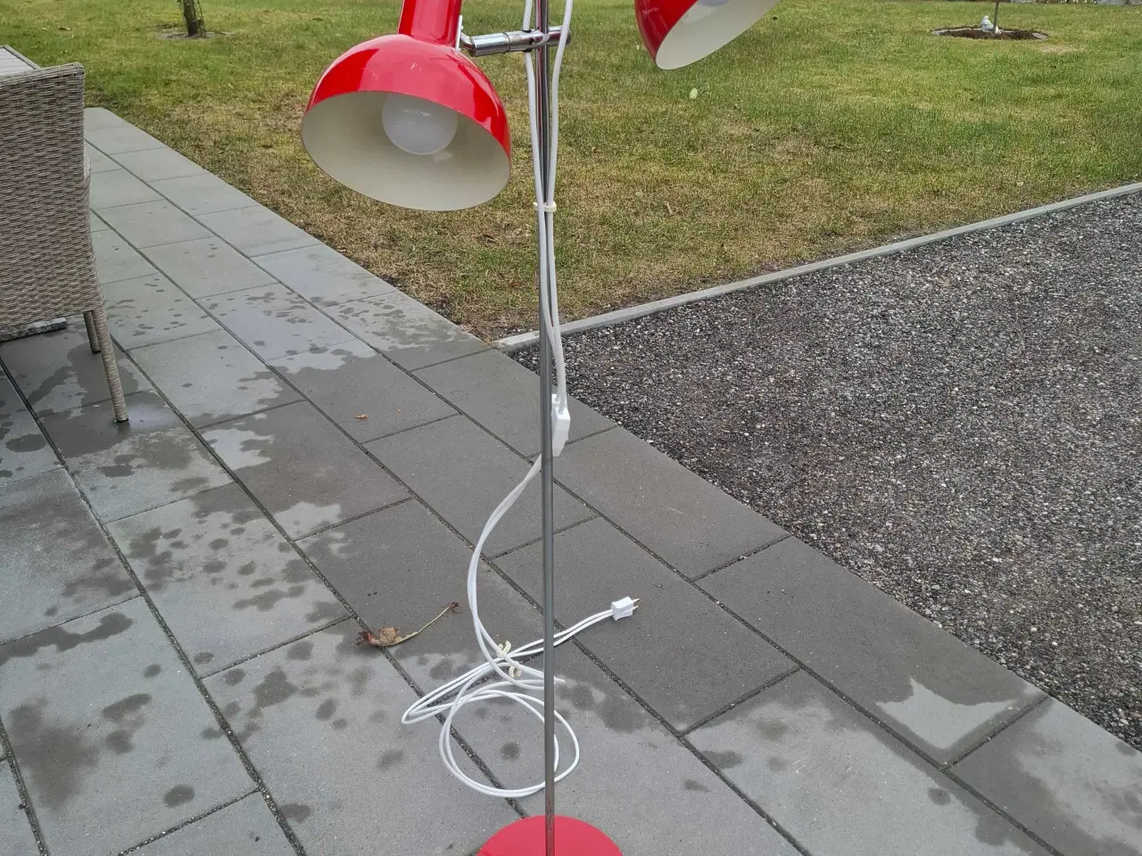 Billede 1 - Retro gulvlampe sælges. 