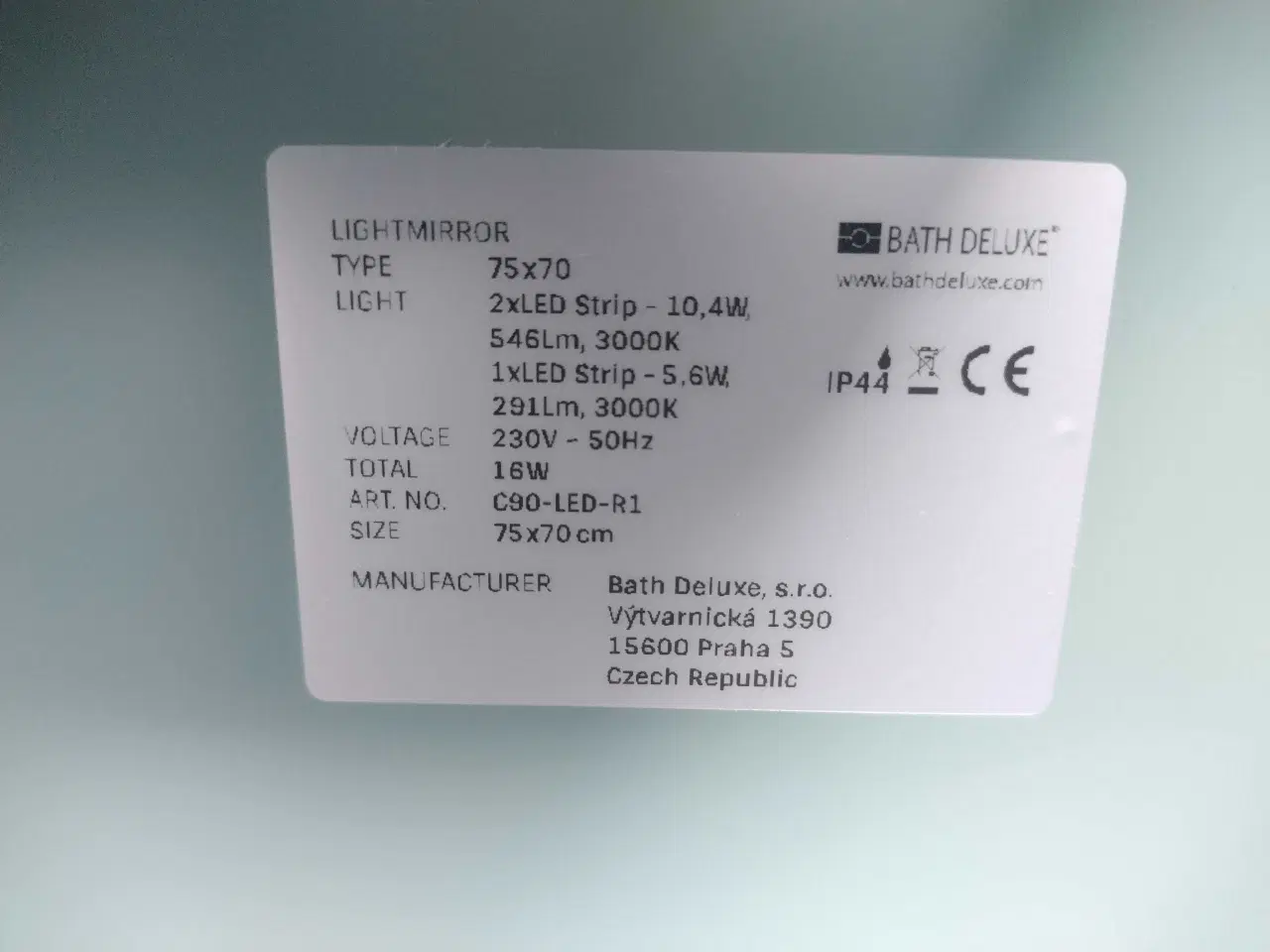 Billede 3 - Badeværelses spejl