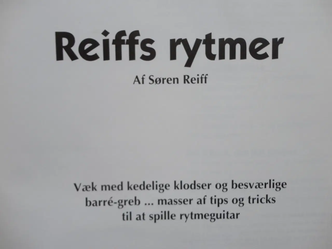 Billede 2 - Reiffs Rytmer :