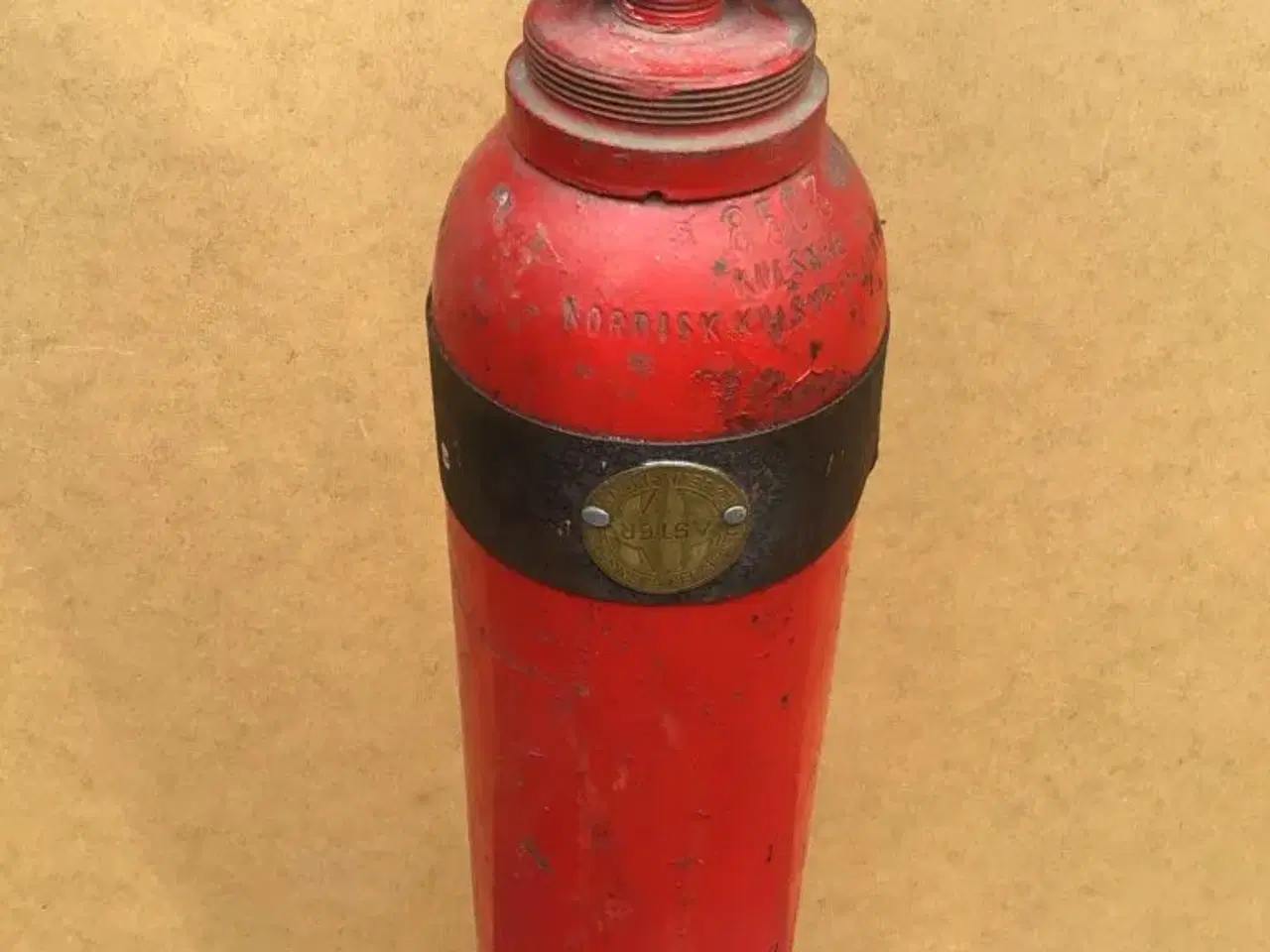 Billede 1 - Gl. dekorativ brandslukker