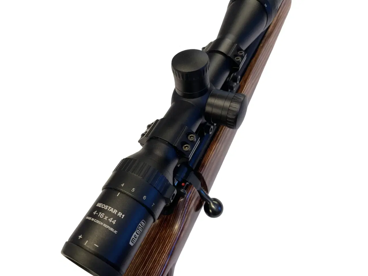 Billede 3 - CZ 455 salonriffel med matchpibe og Thumbhole skæfte