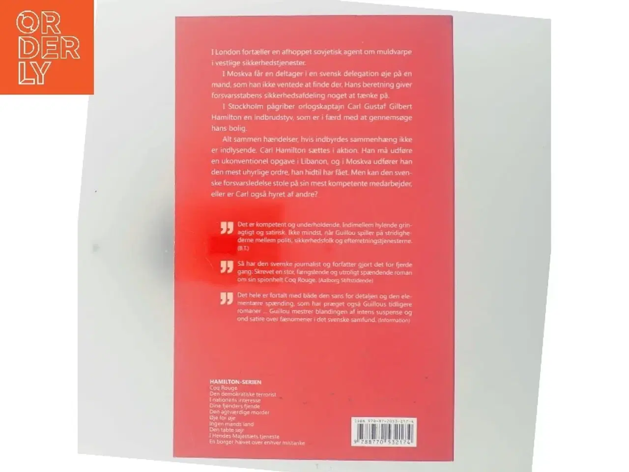 Billede 3 - Dine fjenders fjende af Jan Guillou (Bog)