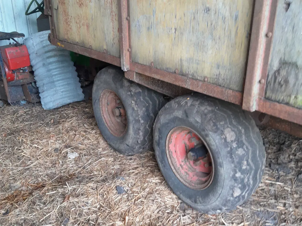 Billede 2 - Gødnings spreder til fast møj