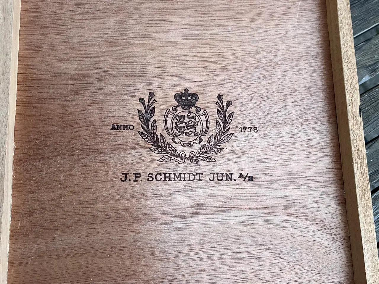 Billede 4 - Cigarkasser med rumdeler ca 1940