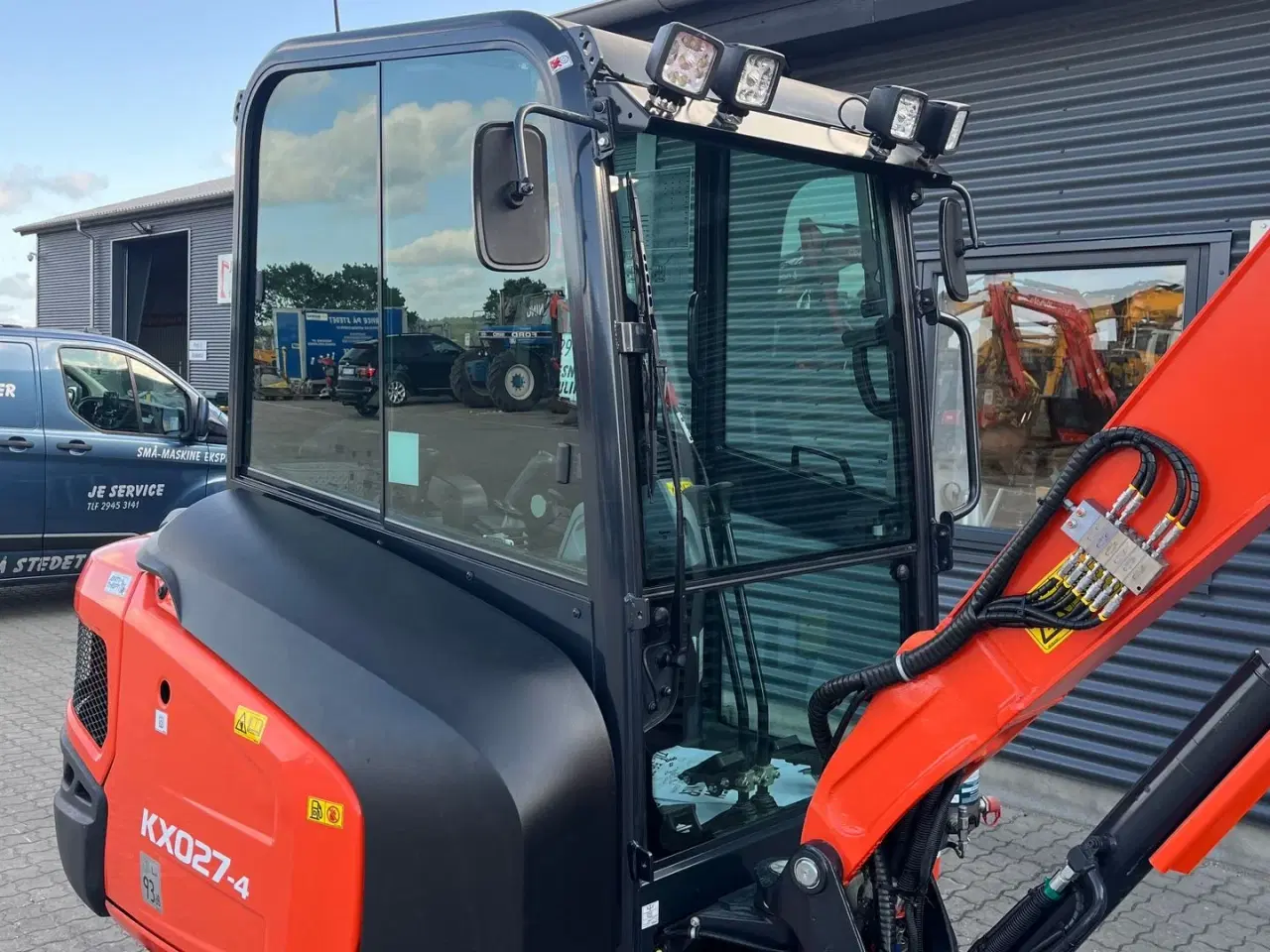 Billede 17 - Kubota kx027-4 Engcon rotortilt, Centralsmørring mm.