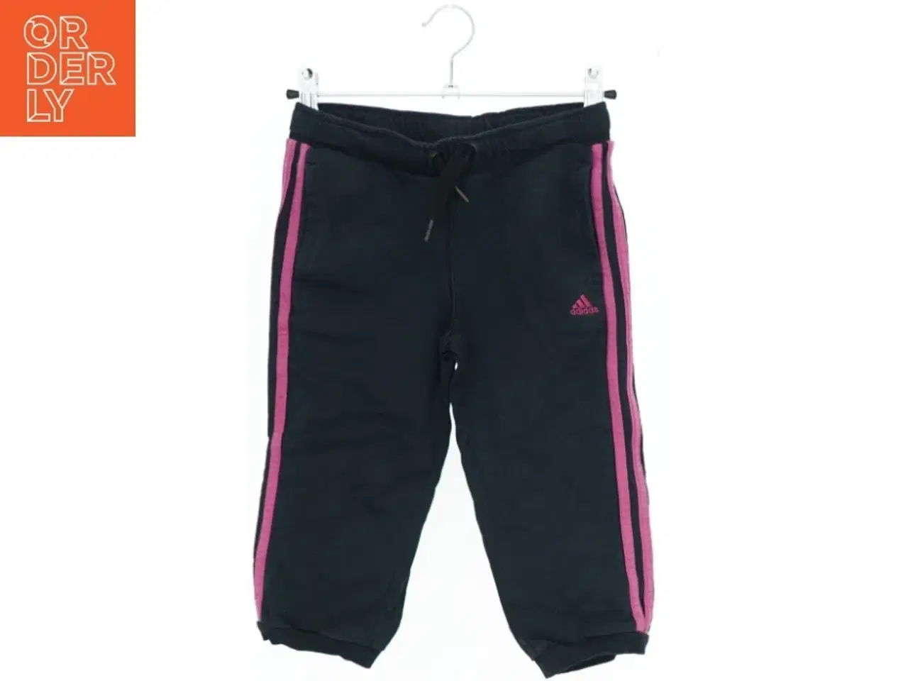 Billede 1 - Adidas træningsbukser med pink striber fra Adidas (str. 128)
