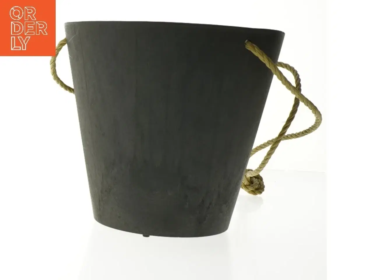 Billede 1 - Sort potte fra Artstoneplanter (str. 21 x 20 cm)