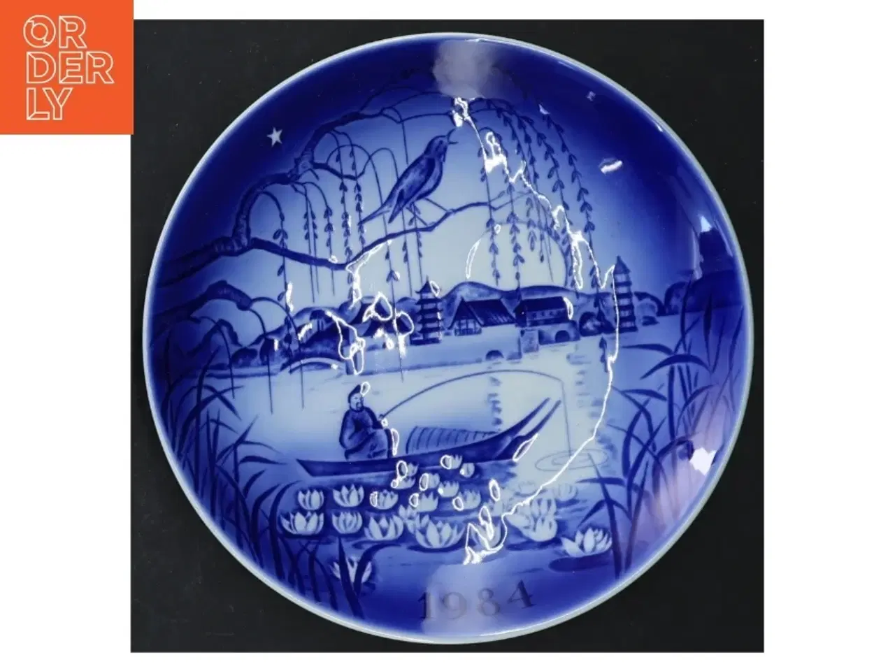 Billede 1 - H.C. Andersen Juleplatte 1984 fra Desiree (str. Ø 19 cm)