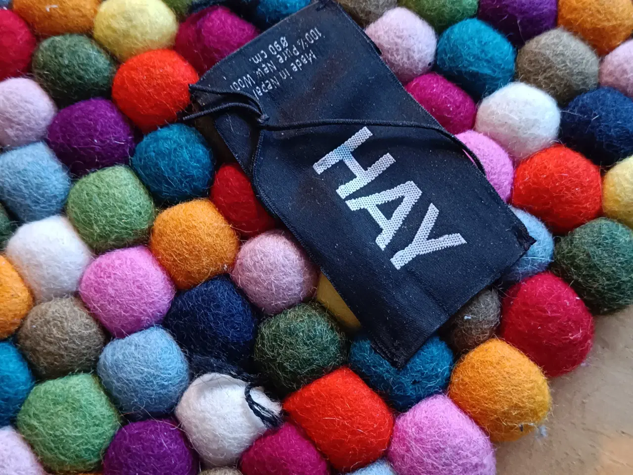 Billede 3 - Hay pinocchio tæppe, 90 cm i diameter