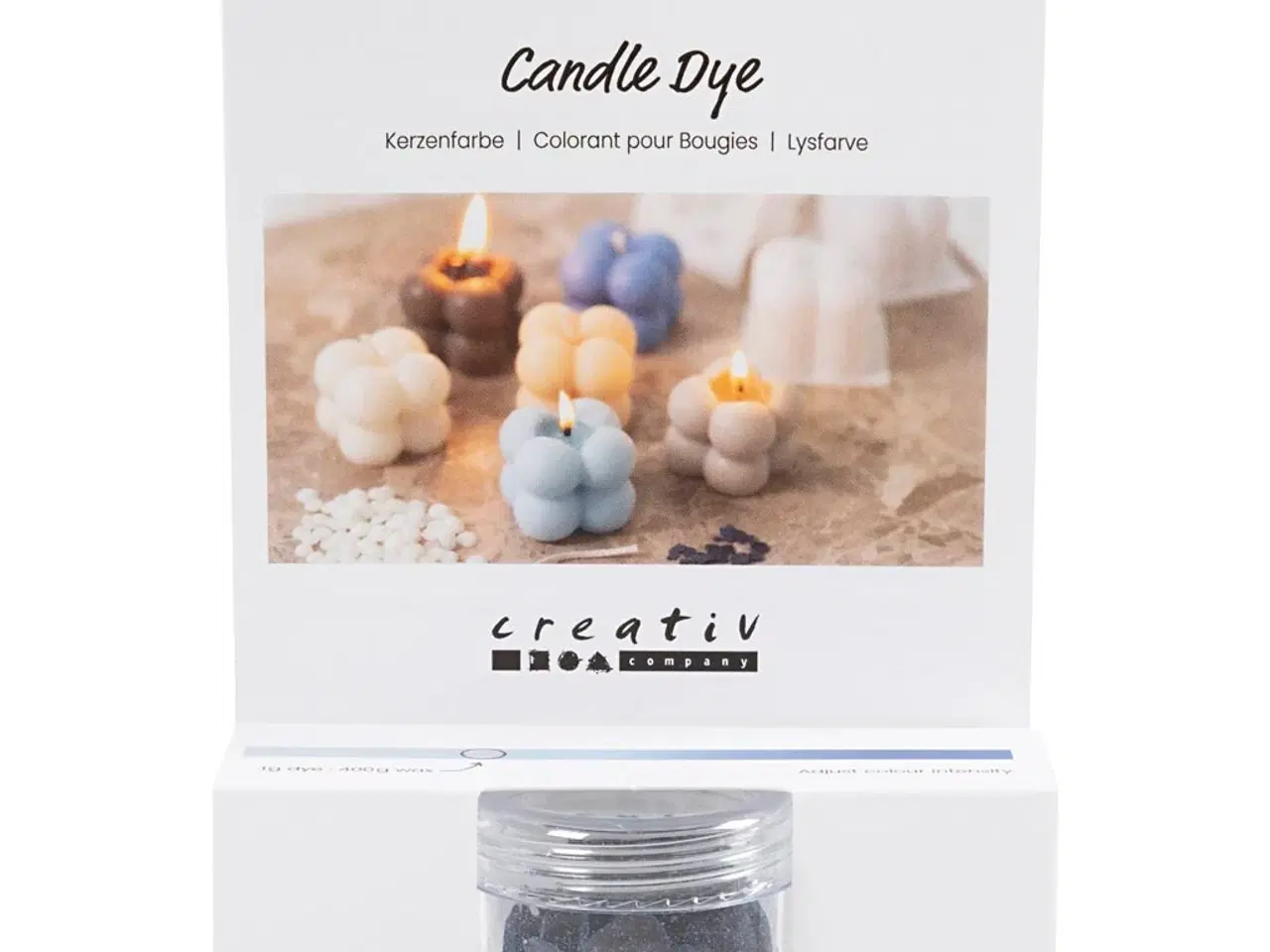 Billede 1 - Lysfarve i Lys Blå - 5g til Unikke Lysprojekter