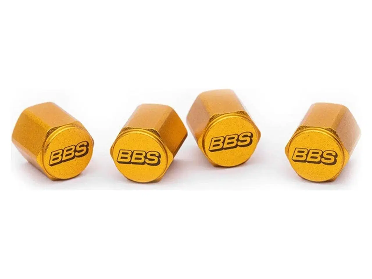 Billede 1 - BBS Aluminium Ventilhættesæt Sølv