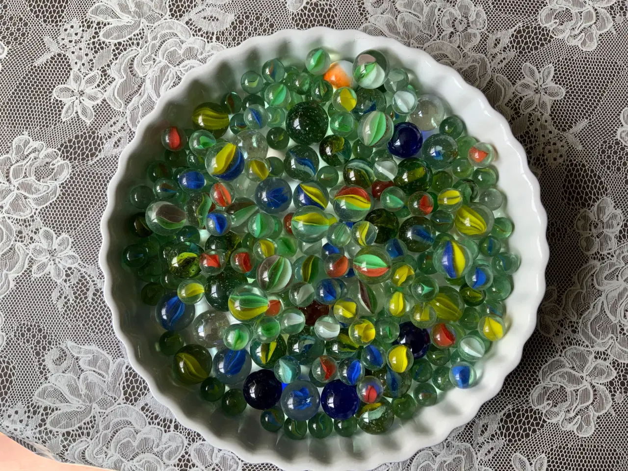 Billede 1 - STOR SAMLING GLASKUGLER
