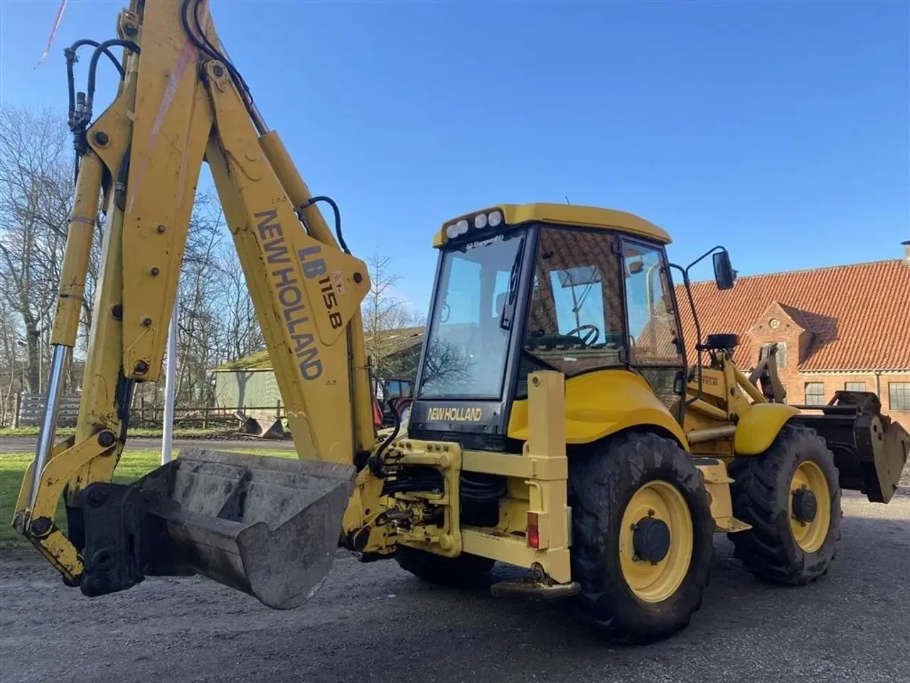 Billede 4 - New Holland LB 115 B Kun 5.100 timer. Kun 1 ejer(plantesavlsbrug på Lolland).