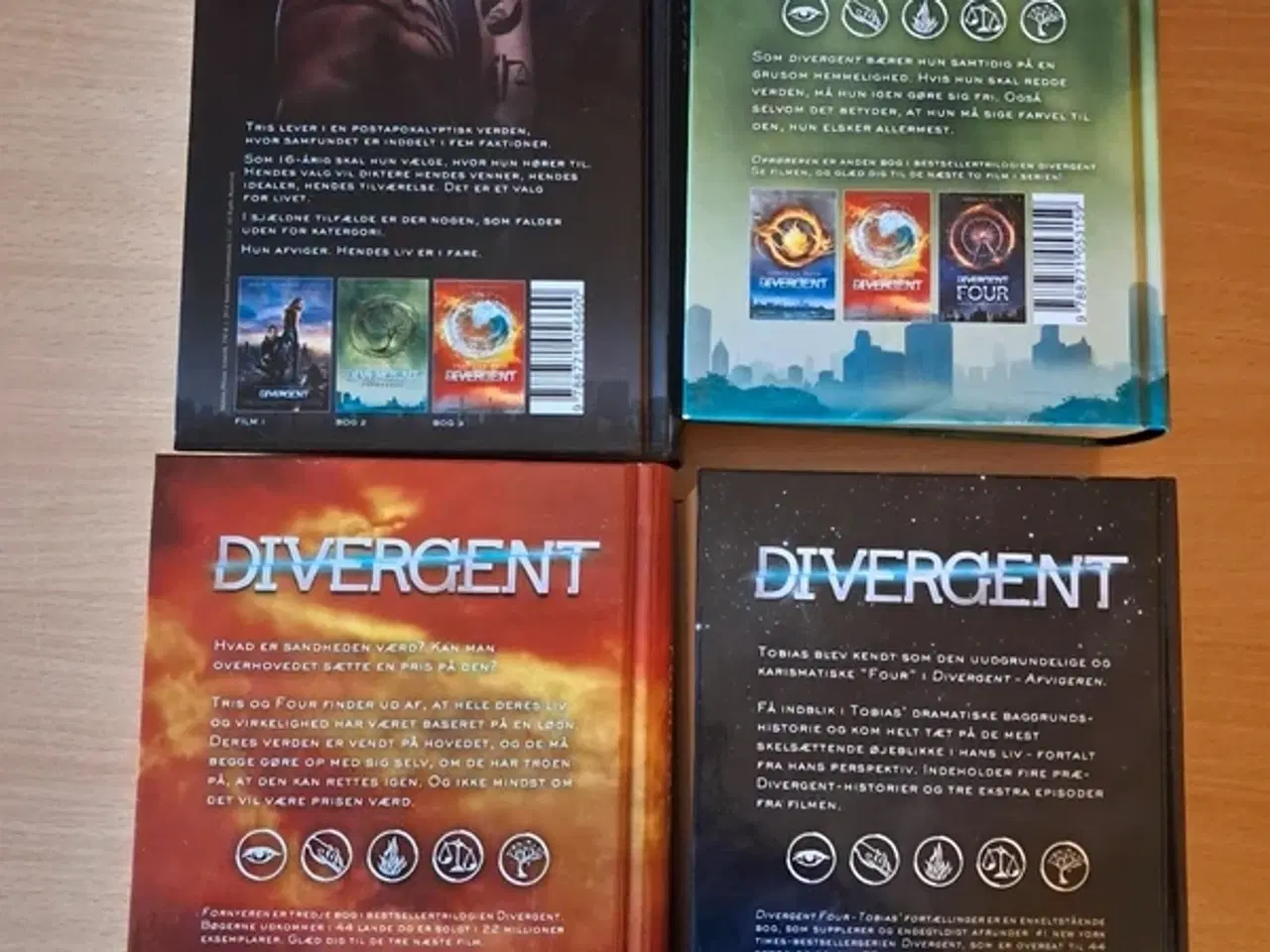 Billede 2 - Divergent 1-4 (komplet)