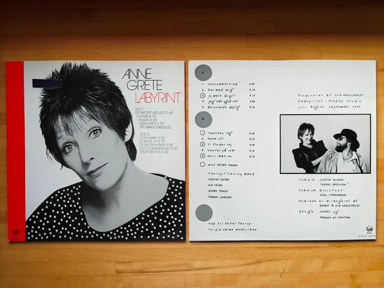 Billede 2 - 2x LP med Anne Grete