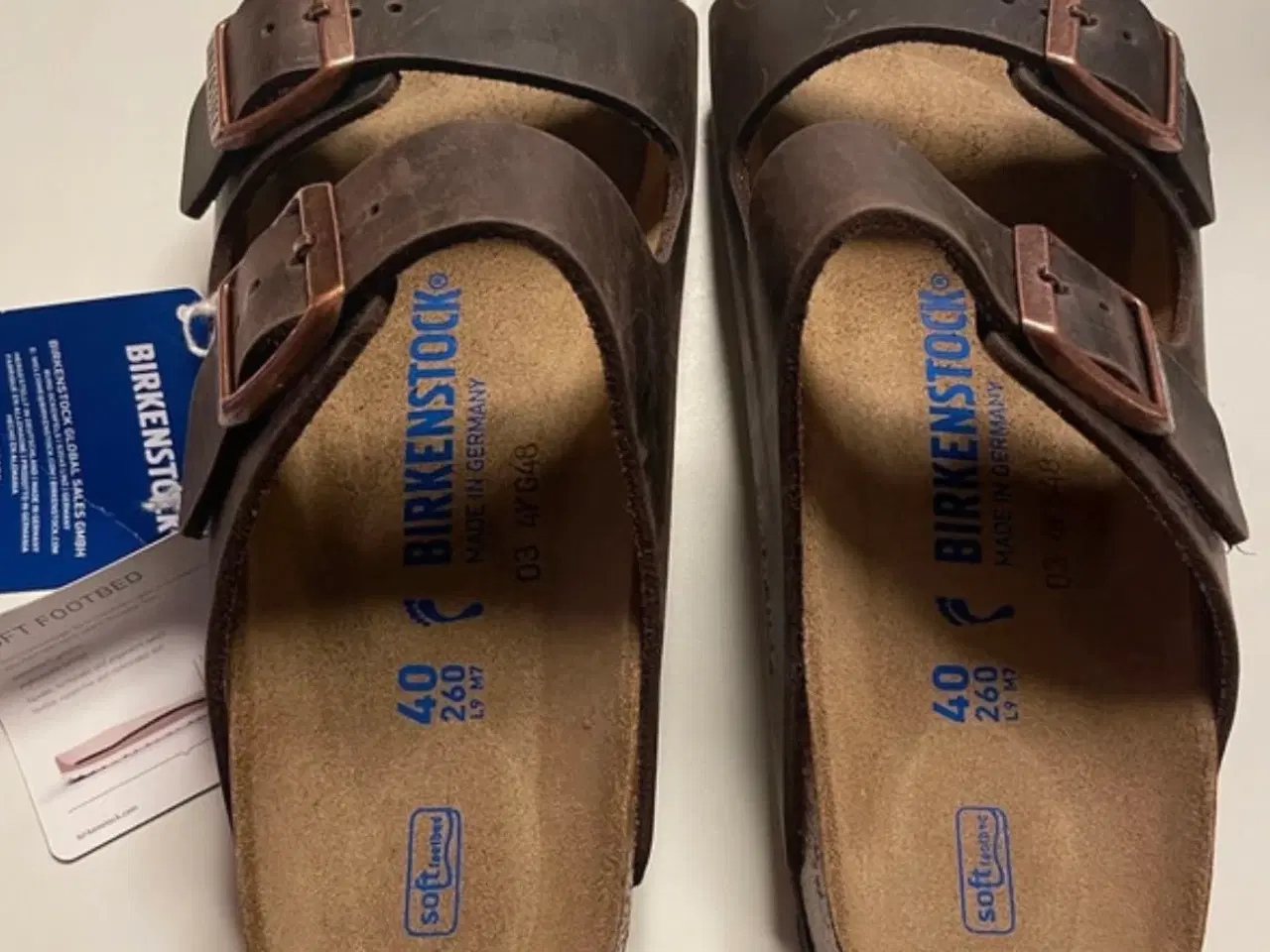Billede 1 - Birkenstock Arizona sandaler soft bed bunden