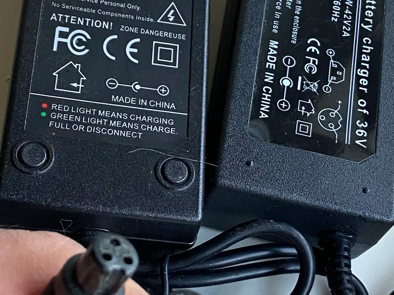 Billede 2 - batteri oplader til el løbehjul