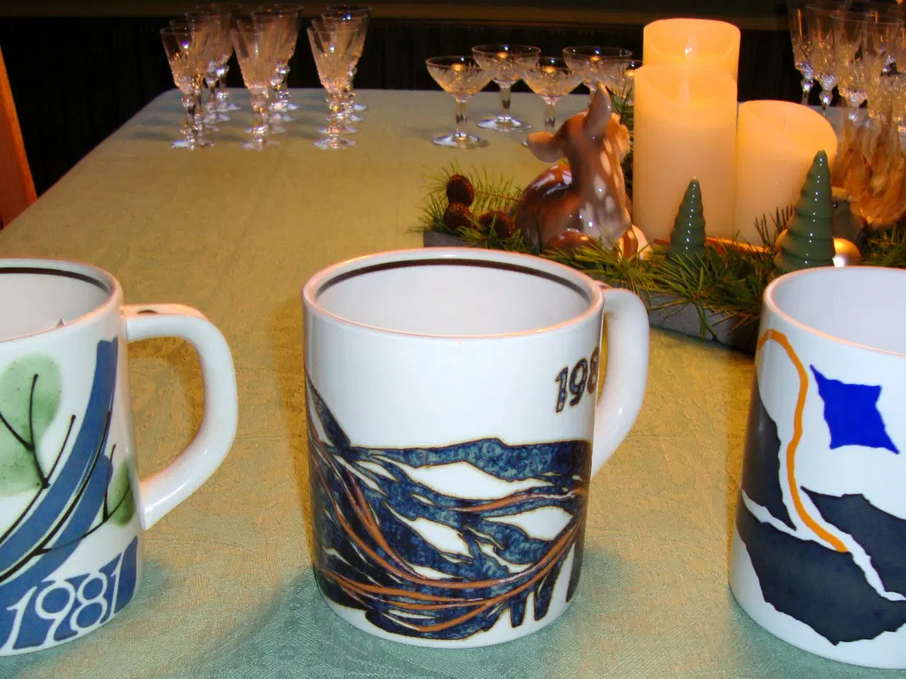 Billede 3 - Årskrus, store fra Royal Copenhagen