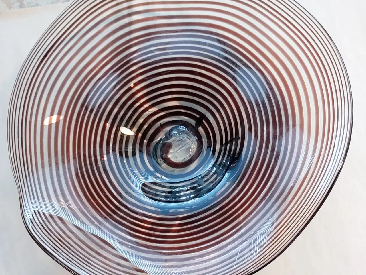 Billede 1 - DESIGN GLAS FAD - fra 1960erne 