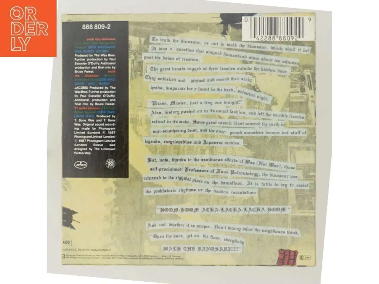 Billede 3 - Walk the Dinosaur (DVD)