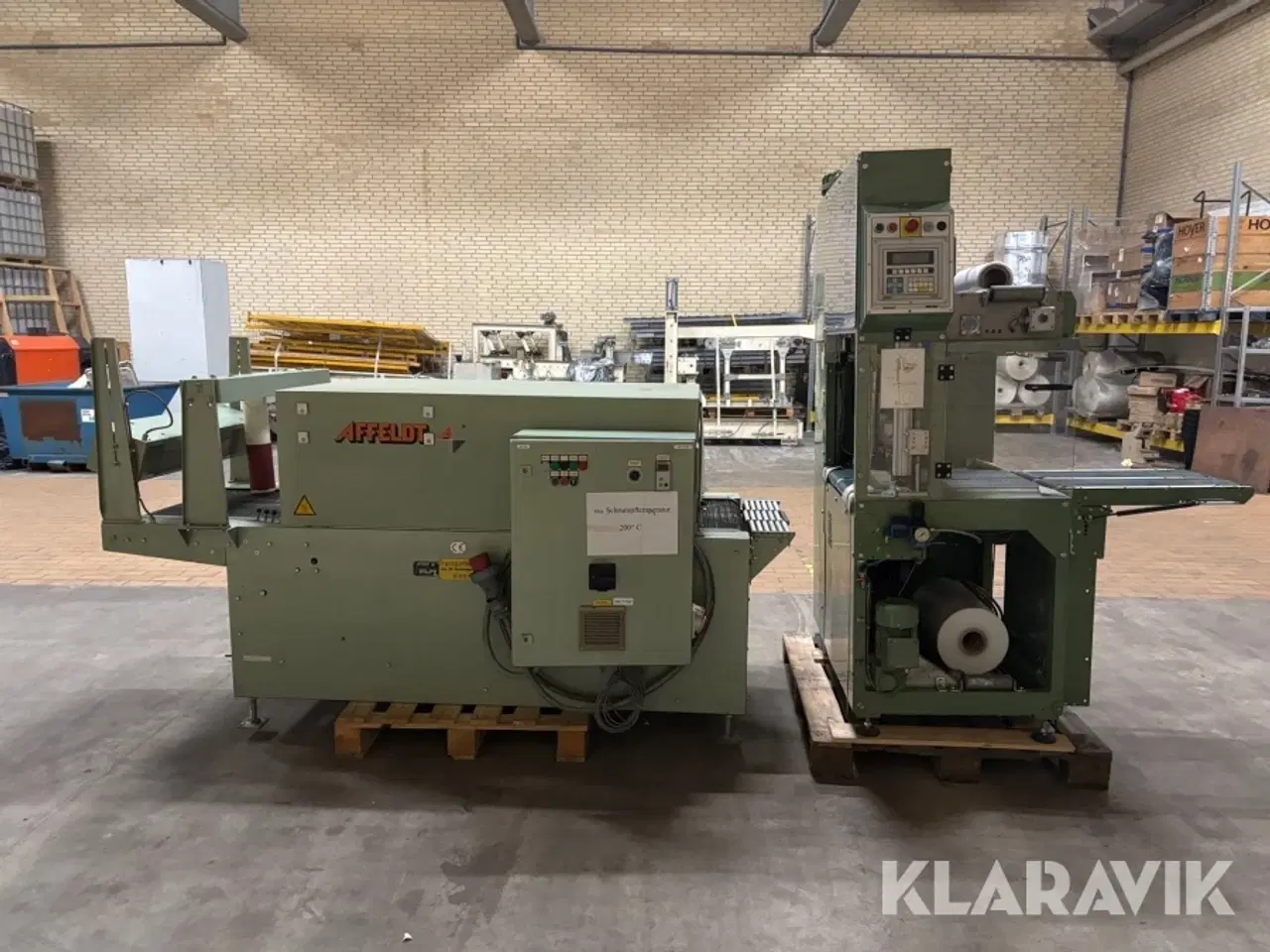 Billede 7 - Foliering og krympemaskine Affeldt VT60 - SA15