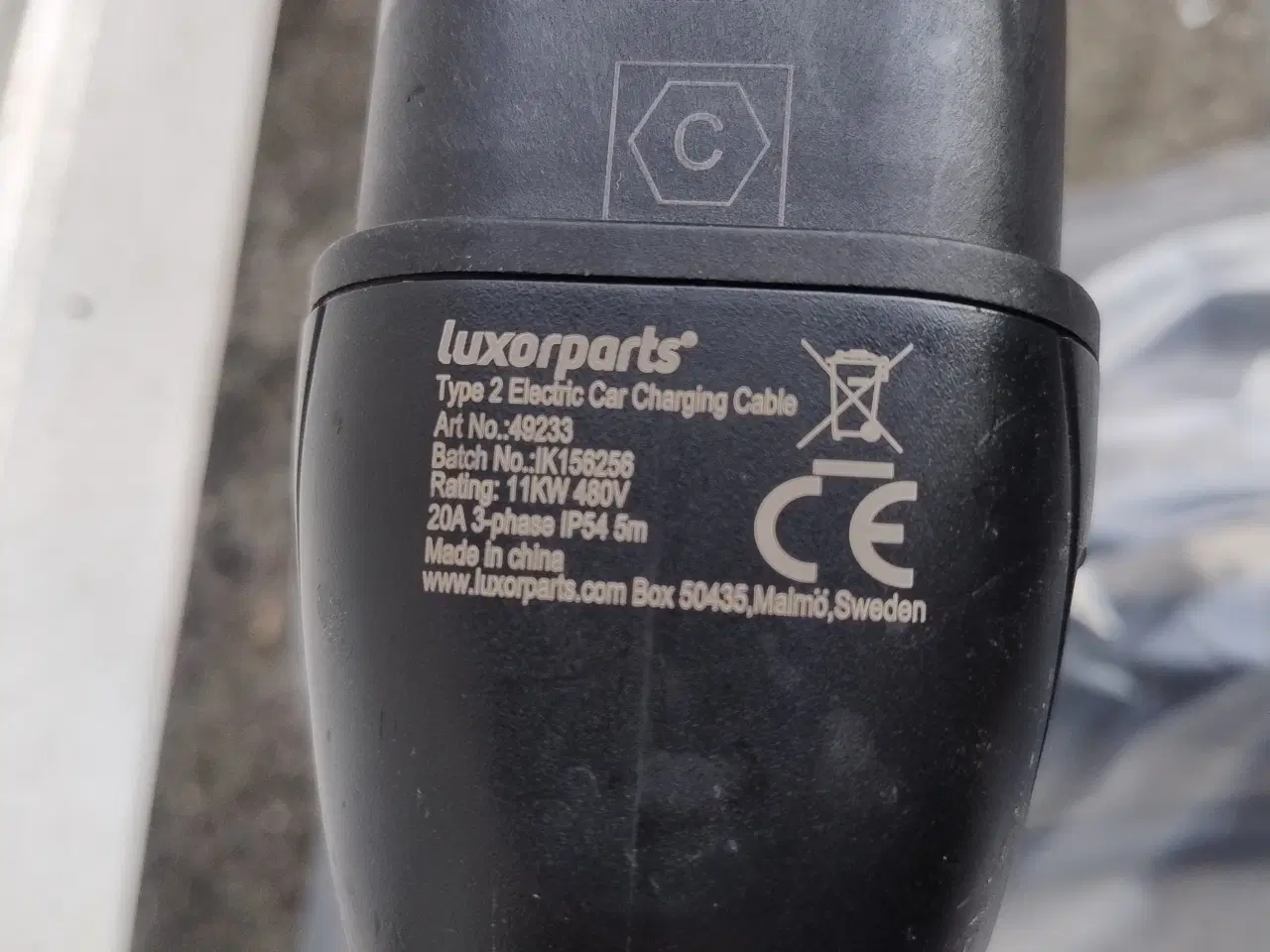 Billede 1 - Ladekabel