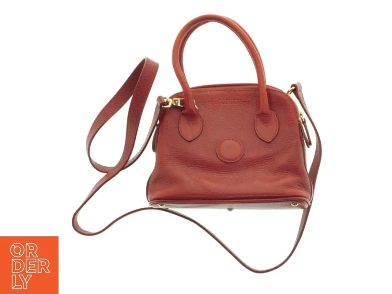 Billede 1 - Læder crossbody taske fra Osprey (str. 20 x 9 x 16 cm)