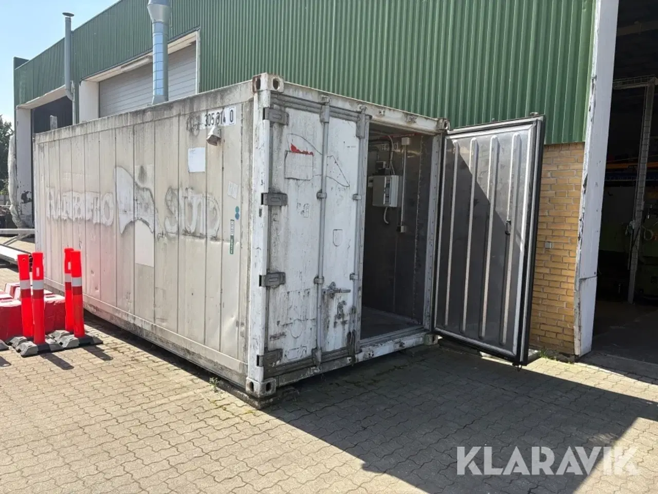 Billede 1 - Isoleret container med udsugning