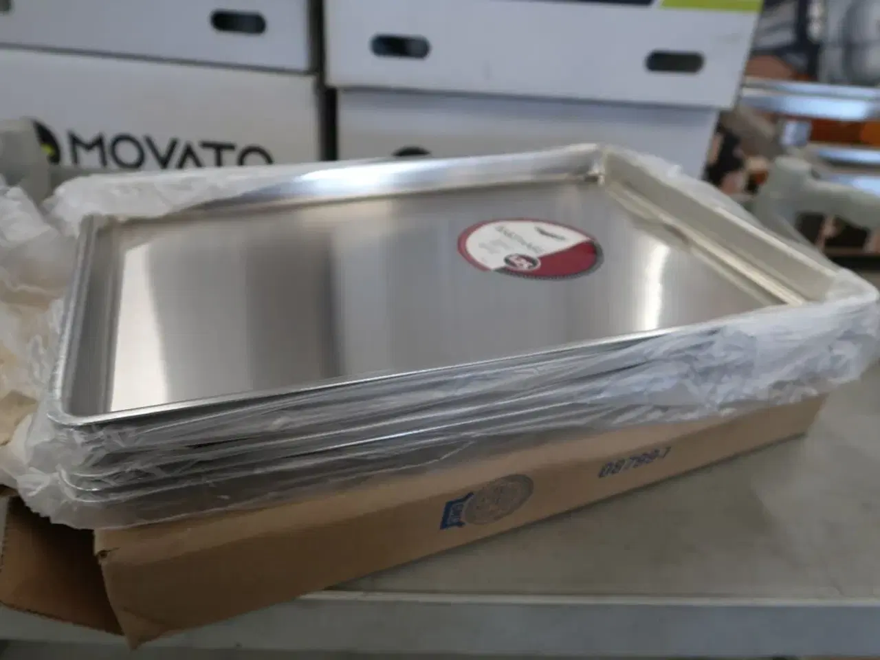 Billede 5 - 5 kasser bageplader BAKEWARE Model: Party Pan