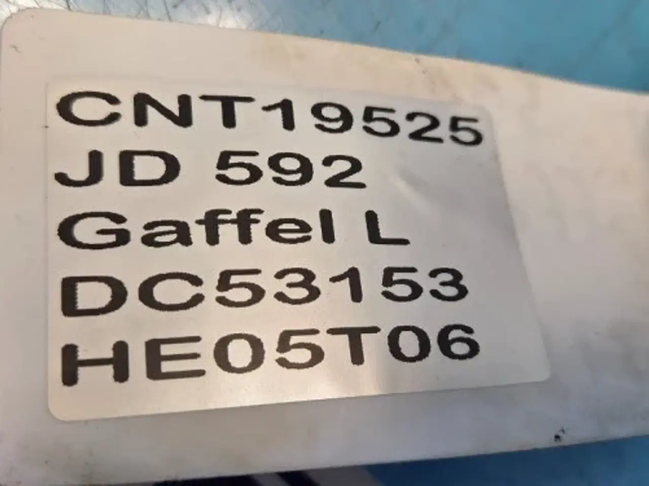 Billede 10 - John Deere 592 Gaffel L. DC53153