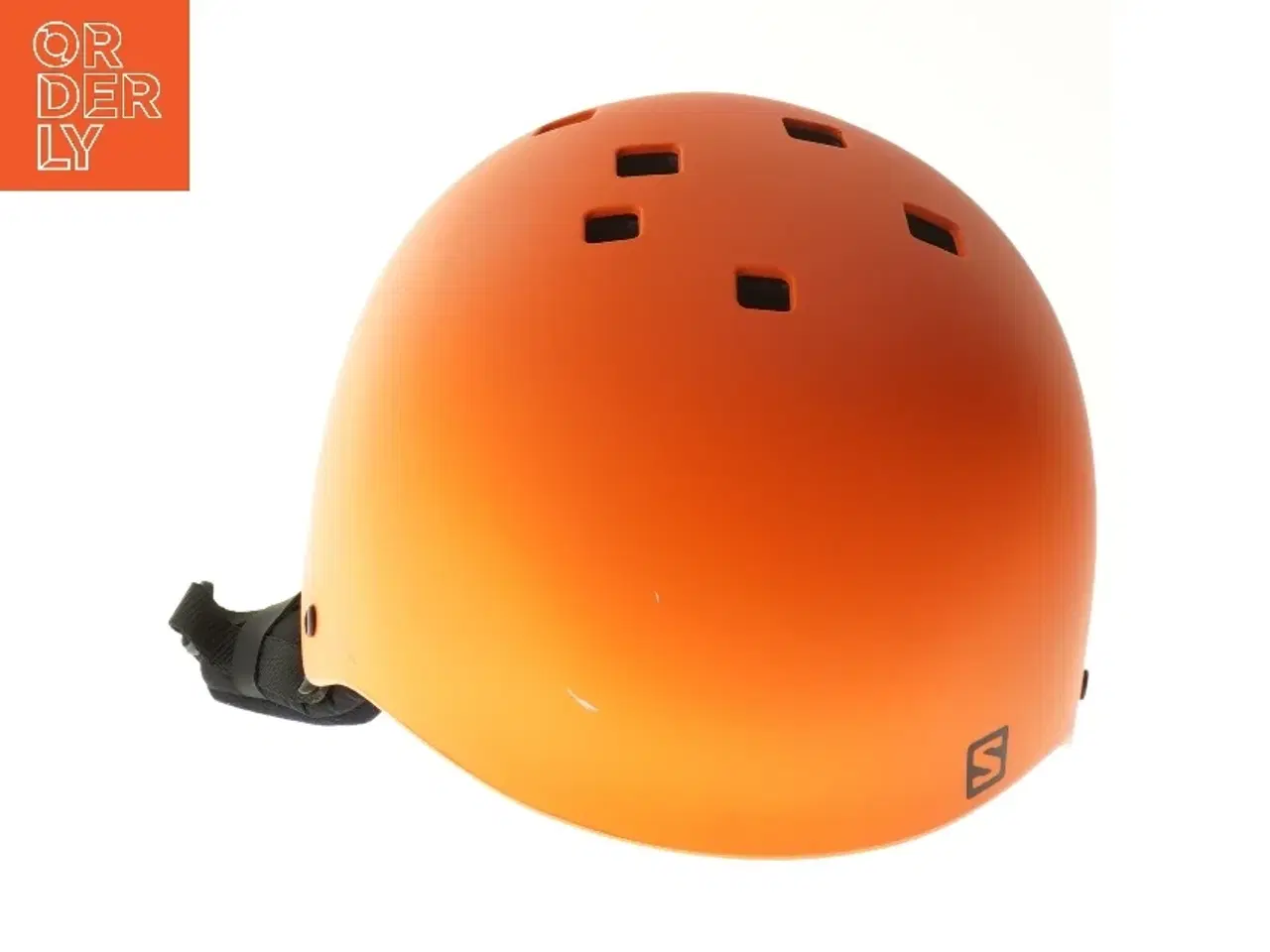 Billede 3 - Orange hjelm fra Salomon (str. Ø 22 cm)